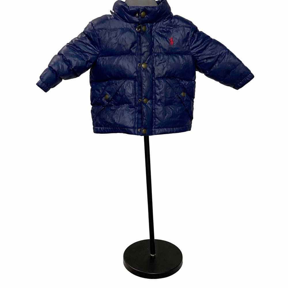 Ralph Lauren Blue Jacket with Red Interior